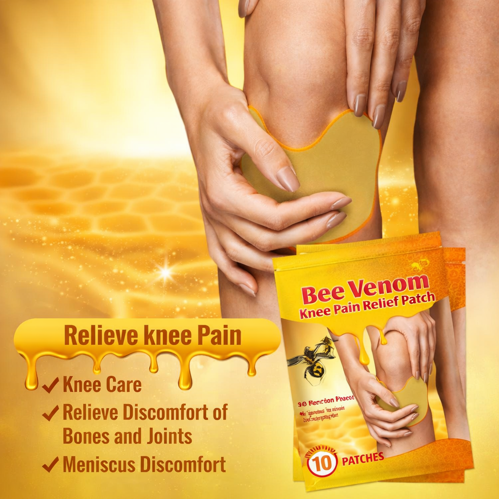 HoneyFlex 🐝Knee Therapy Patch🍯💛(Buy 10 Get 10 Free🔥🔥)🌿🍯