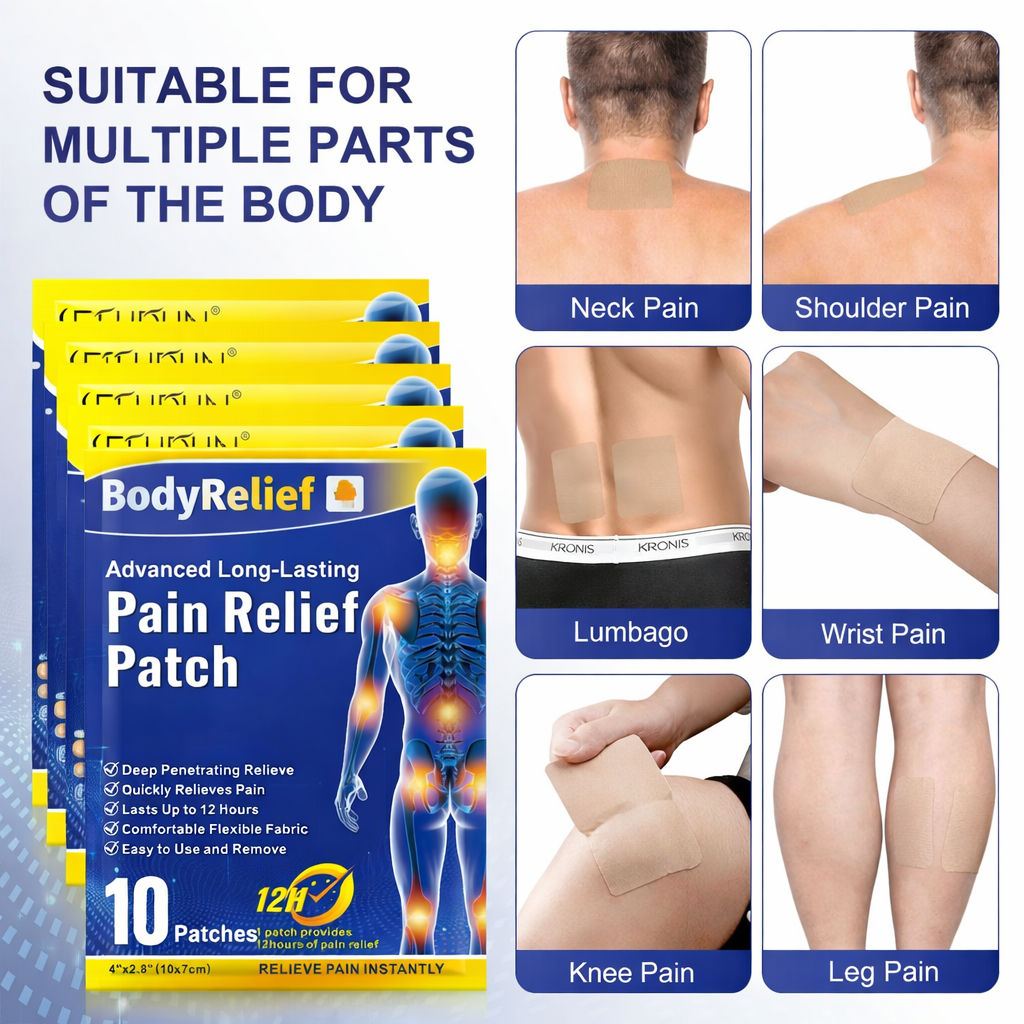 QuickRelief 🚀🩹Herbal Patch ⏱️🌿BUY 10 GET 10 FREE 💥 LIMITED OFFER 🔥🔥😌🩹