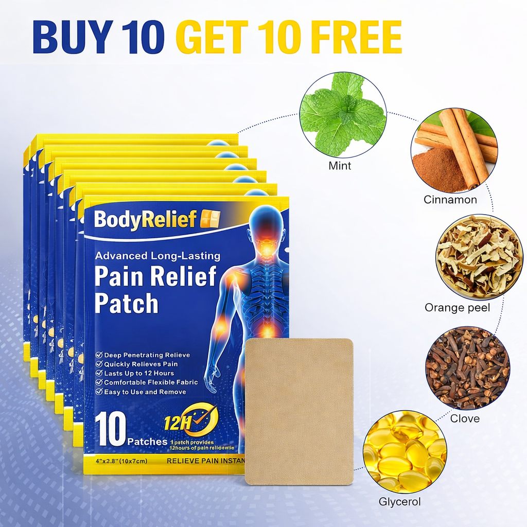 QuickRelief 🚀🩹Herbal Patch ⏱️🌿BUY 10 GET 10 FREE 💥 LIMITED OFFER 🔥🔥😌🩹