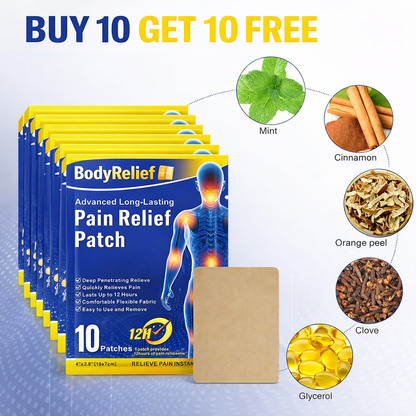 QuickRelief 🚀🩹Herbal Patch ⏱️🌿BUY 10 GET 10 FREE 💥 LIMITED OFFER 🔥🔥😌🩹
