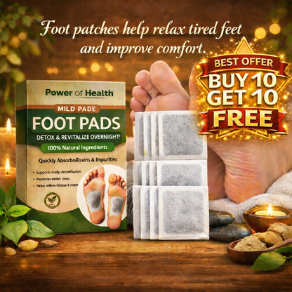 Sole✨Cleanse Detox Pads 🌿🦶Pads BUY 10 GET 10 FREE (Pack of 20)🤩