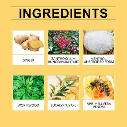 Bee Venom Lymphatic Drainage & Slimming Foot Patches