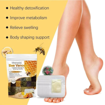 Bee Venom Lymphatic Drainage & Slimming Foot Patches